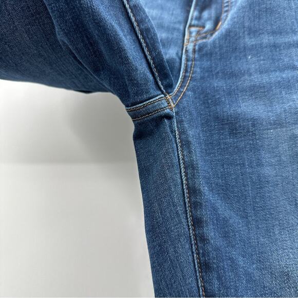 Madewell 10" High-Rise Skinny Jeans in Danny Wash:‎ Tencel Denim Edition Sz 23T - Picture 11 of 15